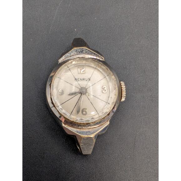 Vintage BENRUS Ladies Cocktail Watch 17 Jewels Swiss Mechanical 20 Micron Gold main image 12